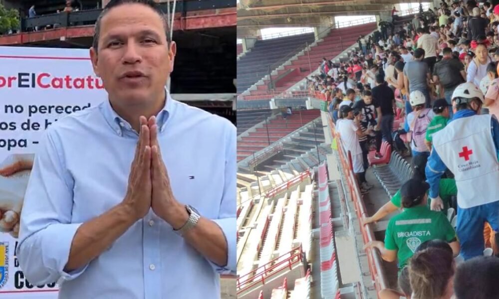 Habilitan estadio general Santander de Cúcuta para desplazados