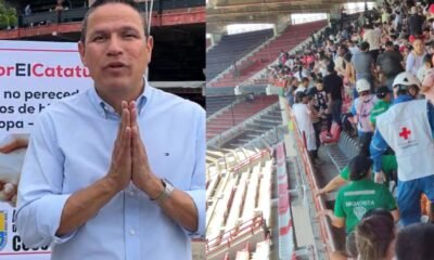 Habilitan estadio general Santander de Cúcuta para desplazados