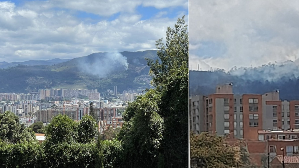 nube de humo se alza sobre la capital; esto se sabe