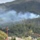 fuego afecta los cerros orientales en la localidad de San Cristóbal