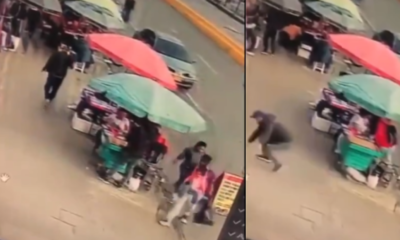 Video exacto de la balacera que provocó pánico en el centro de Bogotá y dejó un muerto y cinco heridos