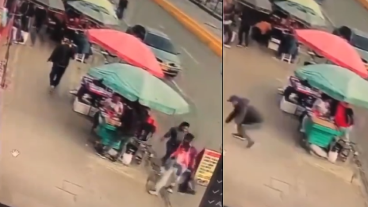 Video exacto de la balacera que provocó pánico en el centro de Bogotá y dejó un muerto y cinco heridos