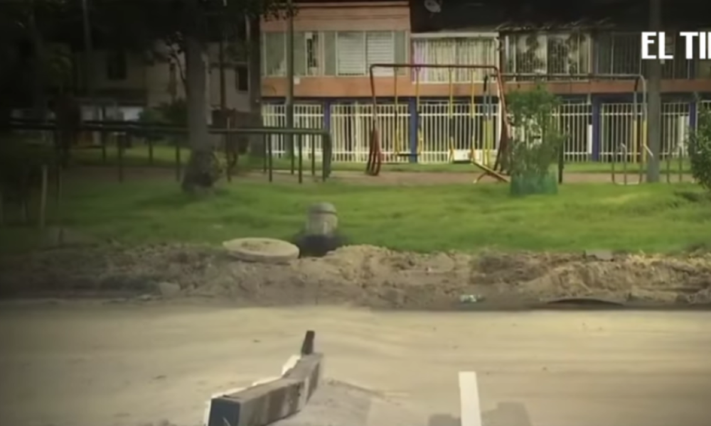 Denuncian que mala reparación en una vía Ha productido accidentes de tránsito en el occidenté de bogotá