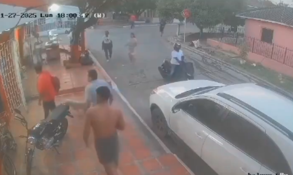 Video de Asesinato de tensión en el Barrio El Valle