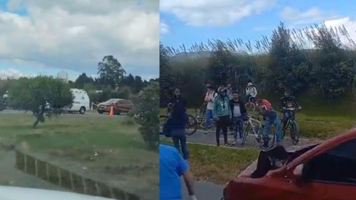 Tragedia en la vía facatativá