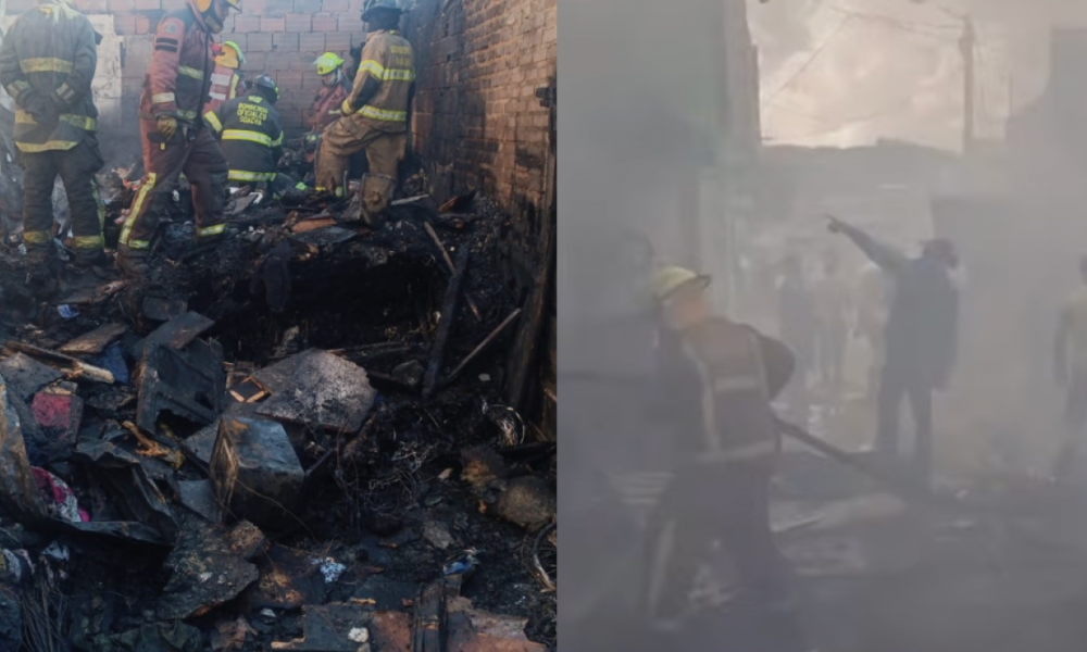 El DESGARRADOR RELATO DE LA MAMÁ DE LAS DOS NINAS FALLECIDAS EN UN INCENDIO EN UNA VIVIENDA DE SOACHA: 'LAS DEJÉ ALMORZANDO'