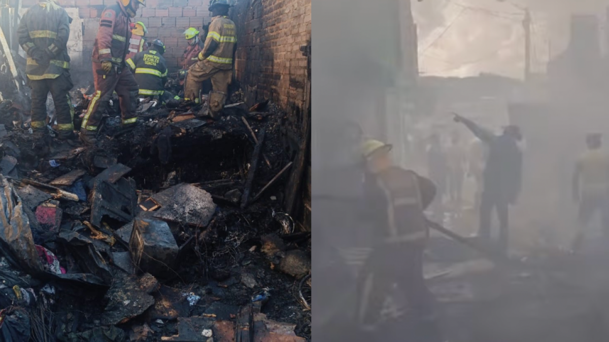 El DESGARRADOR RELATO DE LA MAMÁ DE LAS DOS NINAS FALLECIDAS EN UN INCENDIO EN UNA VIVIENDA DE SOACHA: 'LAS DEJÉ ALMORZANDO'
