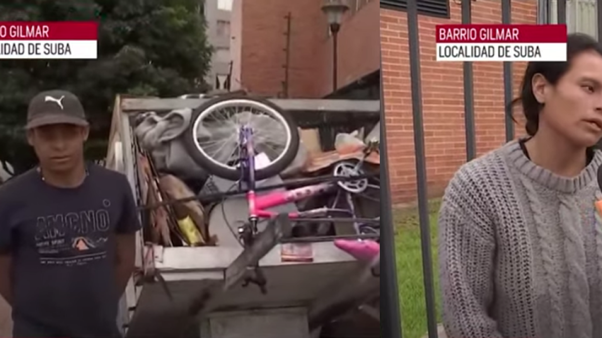 La complada Situación de Familia recicladora a la Que le Robaron la Carreta: 'No Tenemos Dónde vivir'