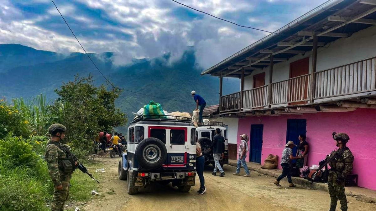 Campesinos Desplazados Comenzaron A Retornar A Sus Hogares