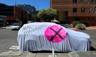 Las Iniciativas de los Ciudadanos que Luchan Cansados ​​del Mal Parqueo en Bogotá