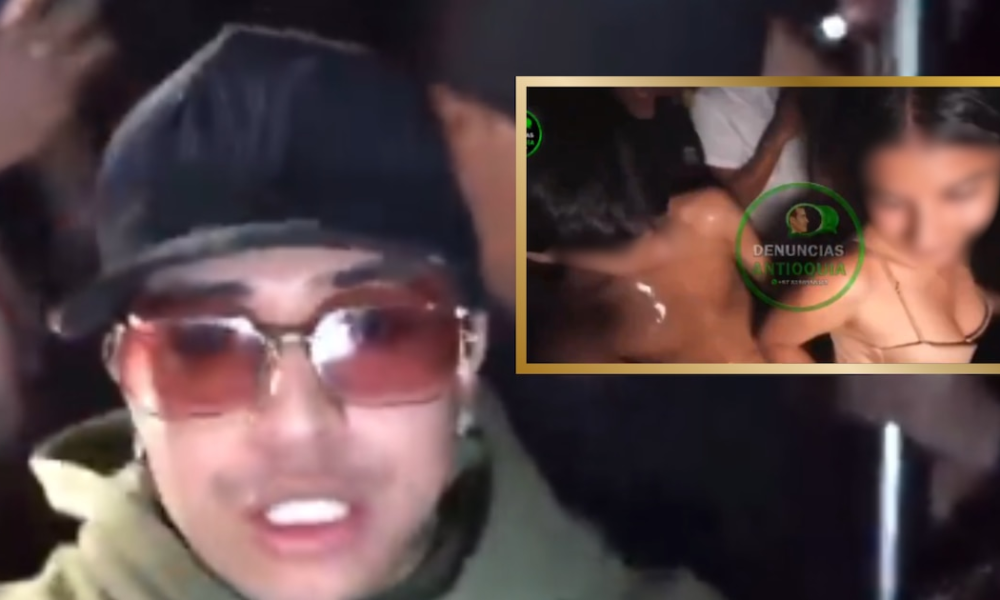 Revelan imágenes de la chiva de Westcol con menores de edad semidesnudos consumiendo alcohol