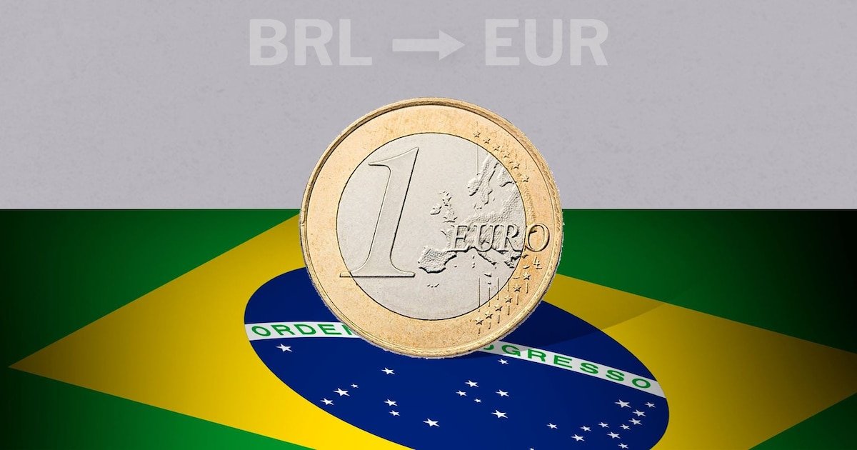 Valor de cierre del euro en Brasil este 28 de enero de EUR a BRL