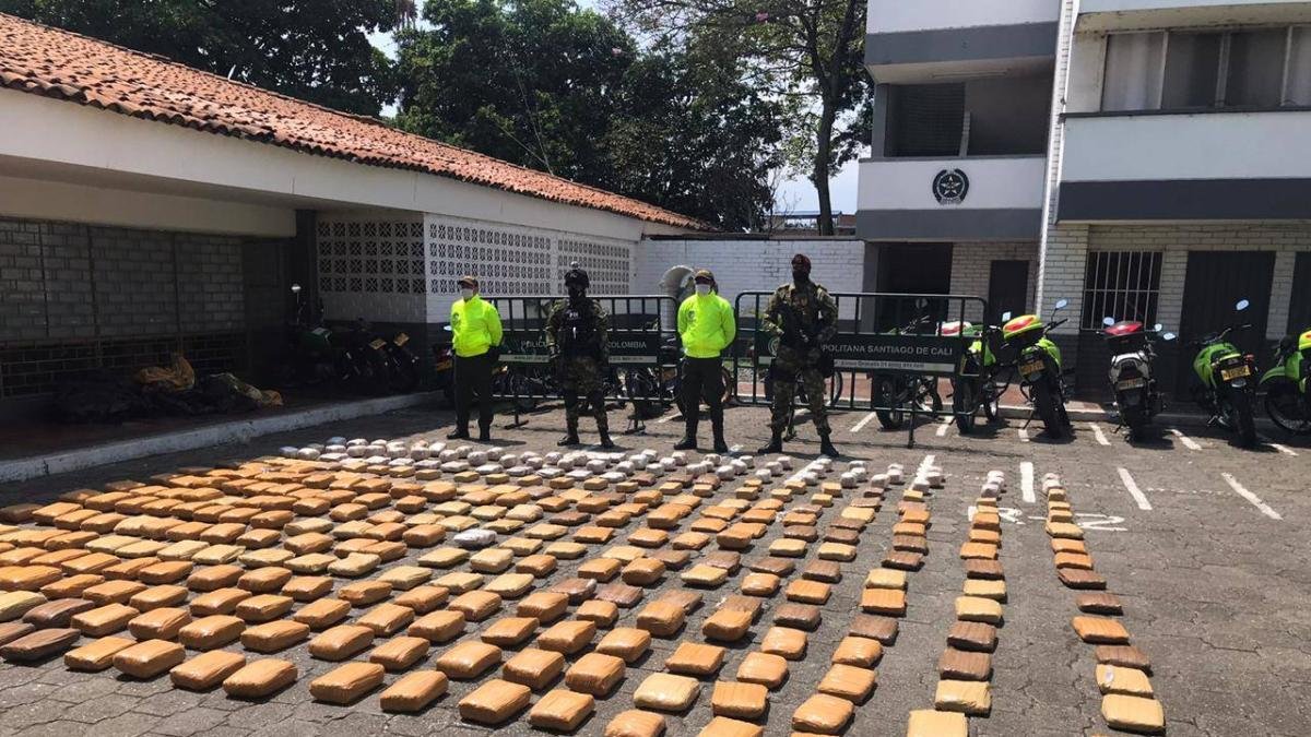 Solo enaero Incautaron Más de 2,5 Toneladas de Droga; ¿Por Dónde Está Llegando A Bogotá?