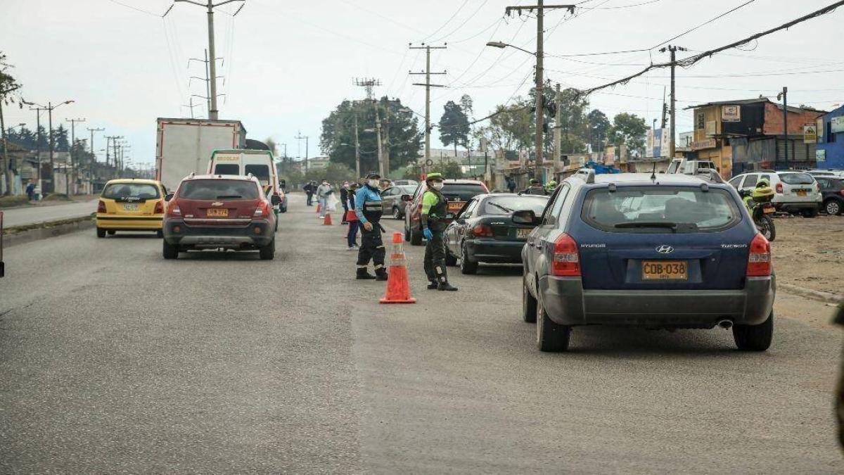 Así El Tránsito en Las Principales Vías Este Viernes, 21 de Febero
