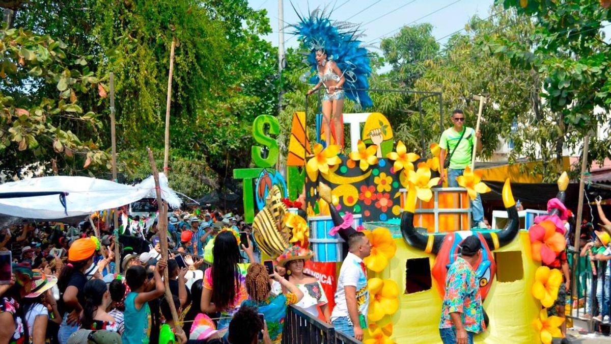 Seguidad en Santo Tomás, Atlánico, por Carnaval