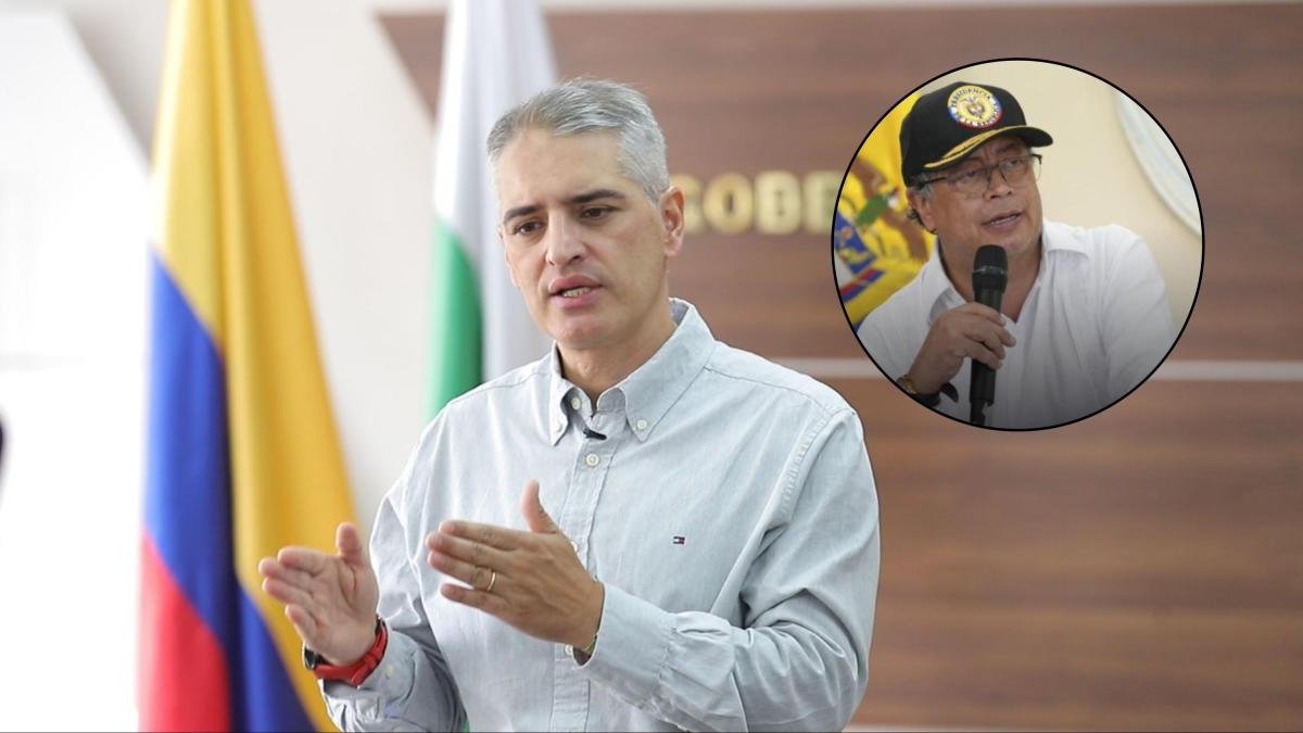 Nuevo Choque Entre El Presidente Petro y El Gobernador de Antioquia