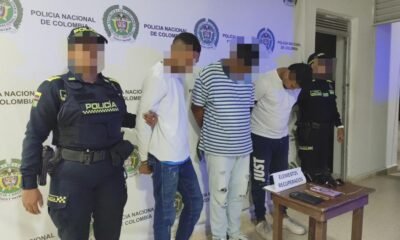 Capturan a Tres presuntos Delincuentes Tras Millonario Robo A Turistas en Cartagena