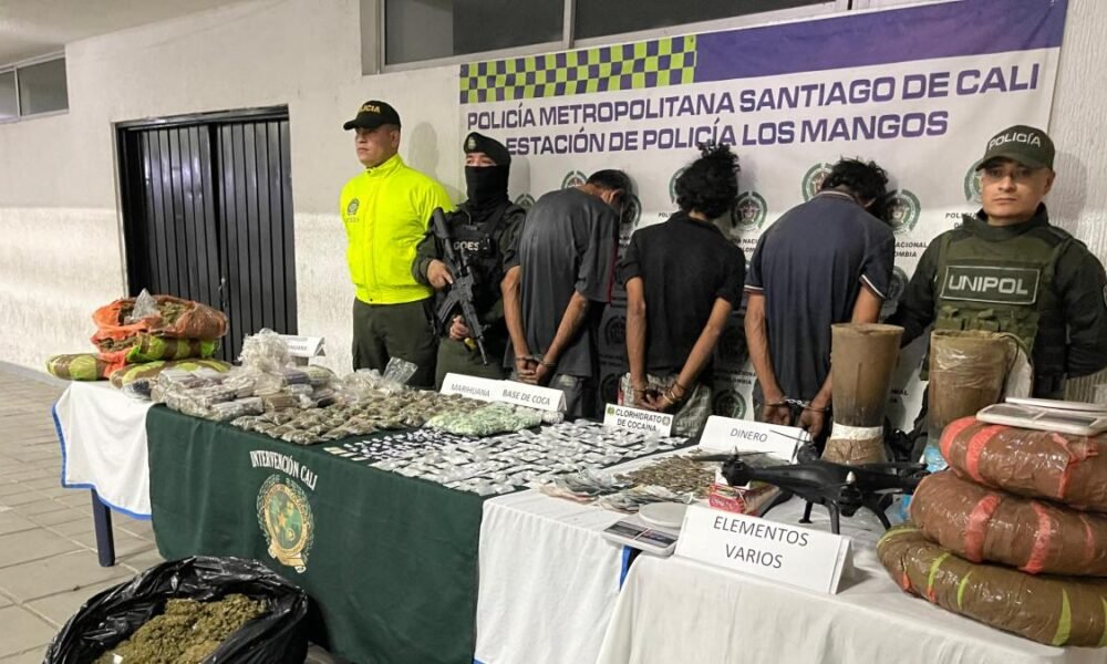 Desarticulan Banda que Traficaba Drogas Desde un Búnkker que conectaba Tres Casas en el Norte de Cali