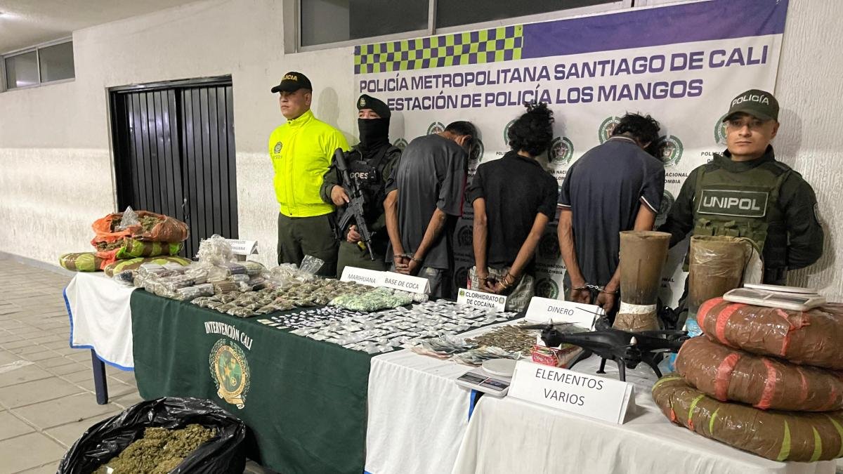 Desarticulan Banda que Traficaba Drogas Desde un Búnkker que conectaba Tres Casas en el Norte de Cali