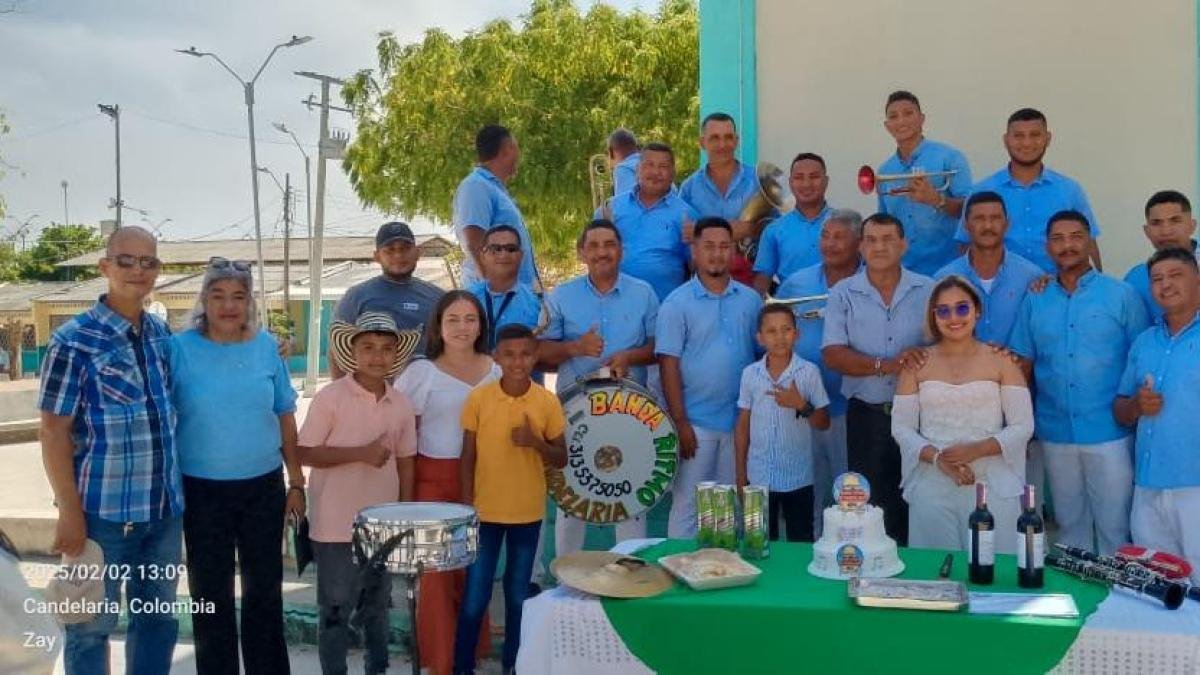 De 'la mentolatina' a la Banda Ritmos Candelaria