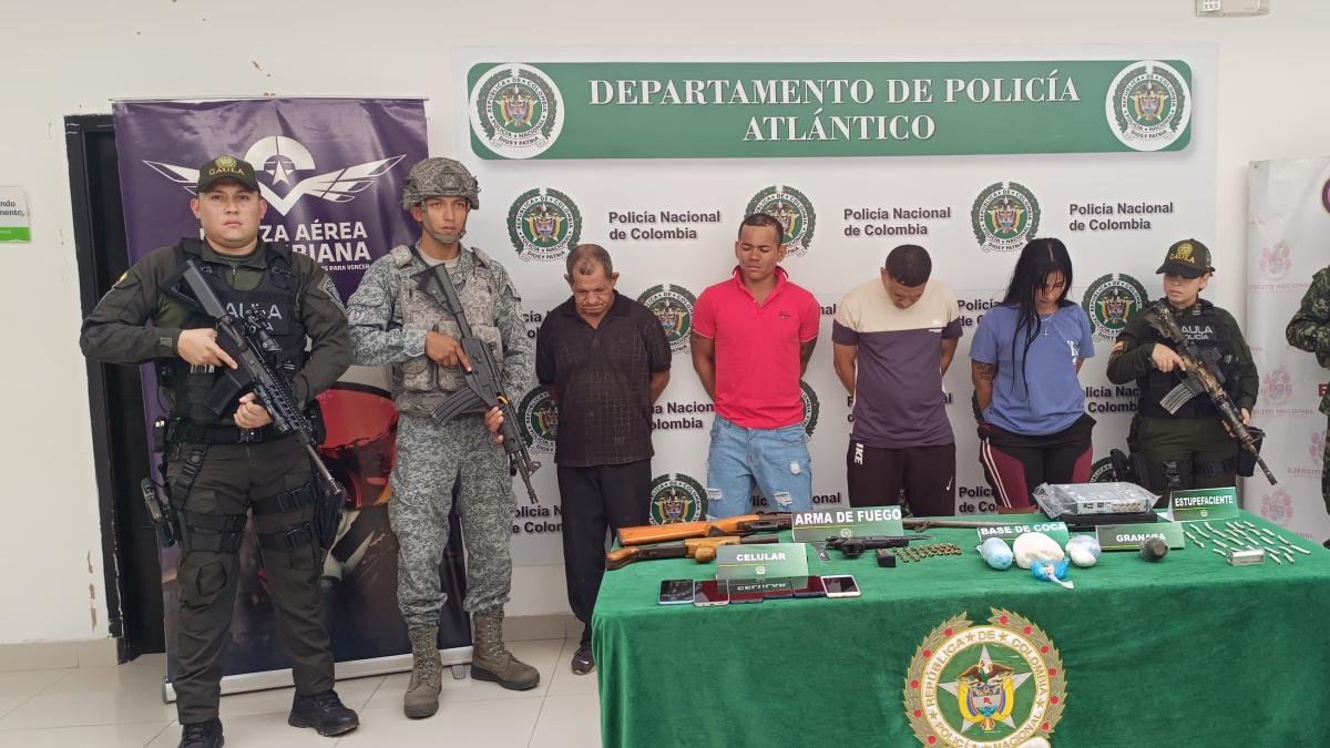 Capituran A Alias ​​'Muerto Vivo', Cabecilla Zonal del Clan del Golfo en El Atlánnico