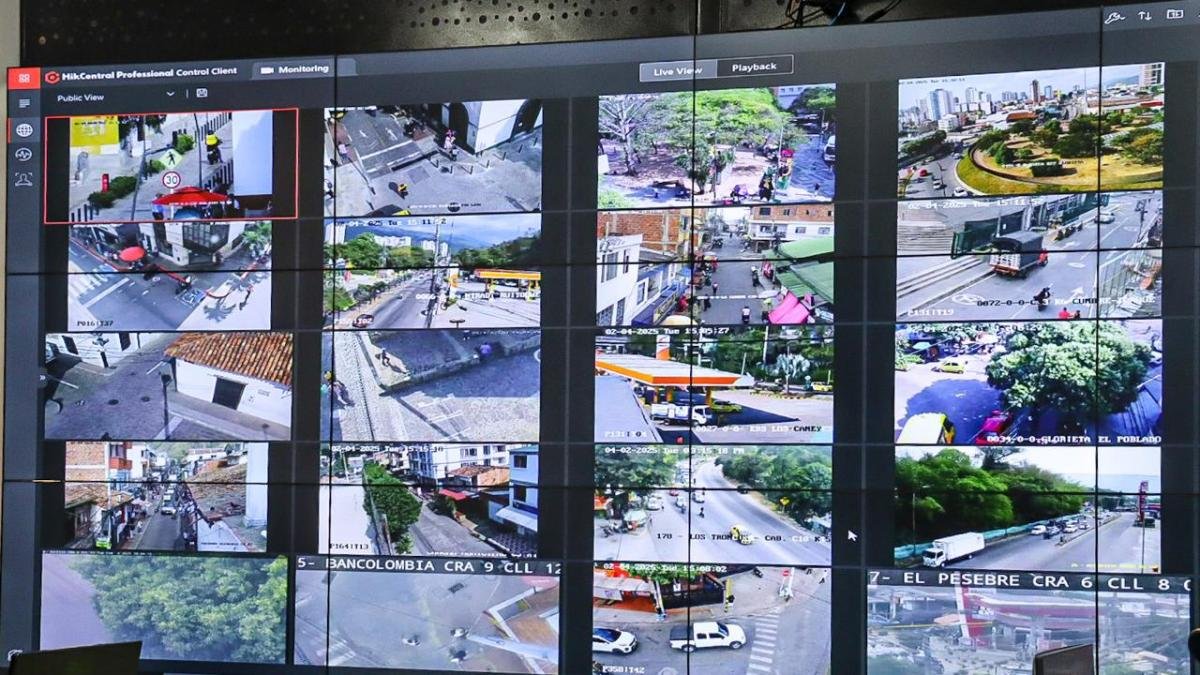 Habrá Más 1.400 Cámaras de Seguridad para Área el Metropolitana de Bucaramanga: Servirán en Tiempo Real