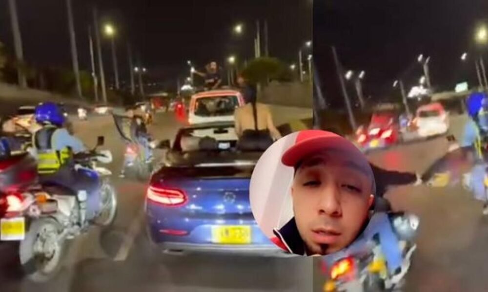 Apareció el Agente de Tránsito que Fue Agredido Cuando Reguetonero Grababa Video Musical en Medellín: 'Yo Patearon'