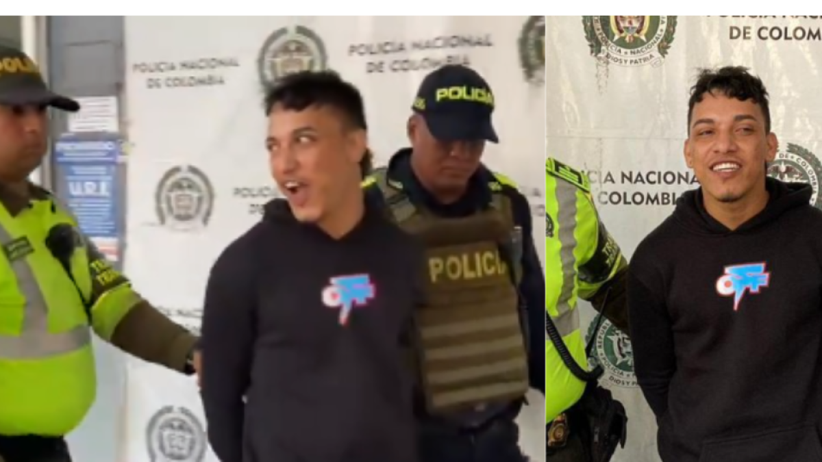 Capitán Uno de Los Delincuentes Más Buscados de Barranquilla: No Paró de Sonreír Mientras lo detenían