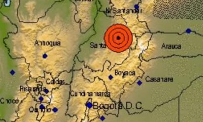 Temblor Hoy en Colombia | Sismo de 4.4 en Santander Este 6 de Febero; Epicentro, Profundidad y Detalles