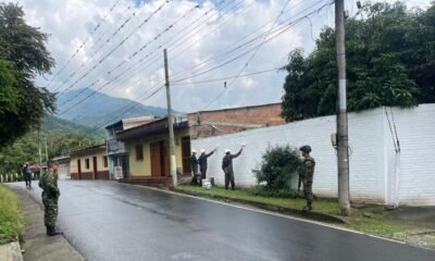 Militares Refuerzan Seguridad en Zona Rural de Palmira, Donde Había Pintados Mensajes Alusivos A Disidencias
