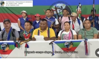 Líderes Awá de Nariño Rembrazan Crimen de Otro Indígena