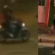 'Motoladrones' Salieron Corriendo Cuando Joven Al Que Intentaron Atracars Los Empujó del Vehículo en Bogotá