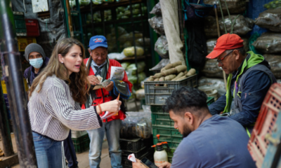 Un día de trabajo con la primera dama en su misión nueces