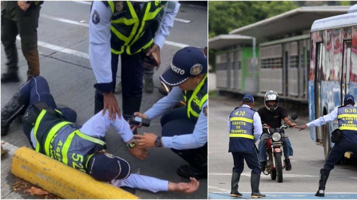 En Menos de 24 Horas Han Agredido A Dos Agentes de Tránsito en Pueros de Control En Cali