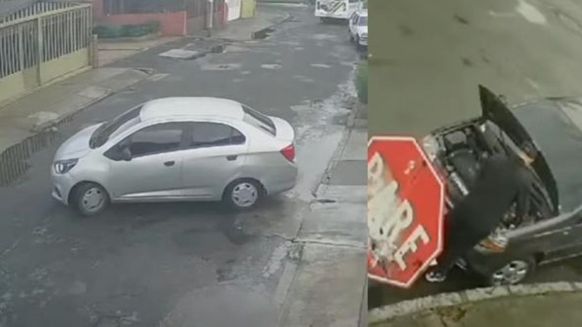 Descubren cómo ópera Banda de Carro Gris y Mujer Con Tapabocas que Desvalija Carros en Bogotá