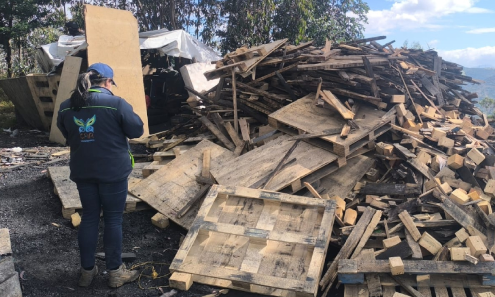 Operativo Frenó Producción de Carbón en Soacha: Tres Personas Fueron Capturadas