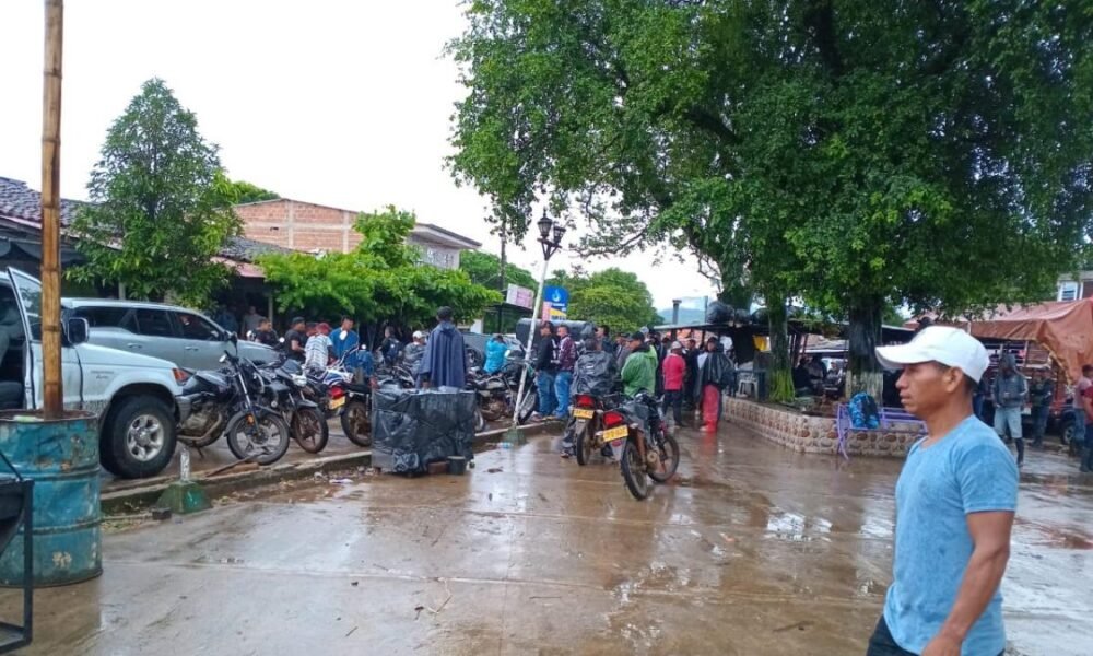 Protesta de Comunidades de El Patía (Cauca), Por Presuntas Fallas en el Servicio de Energía