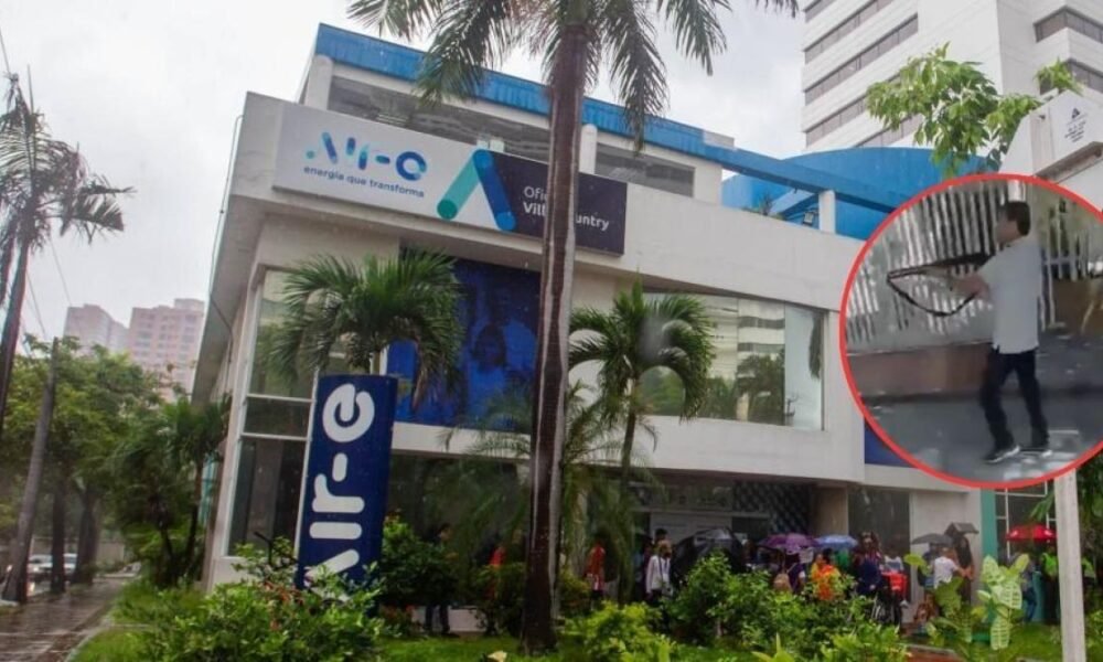 Video | Concopeta en Mano Hombre Amenazó A Funcionarios que Iban A Cortarle La Luz Por Deuda