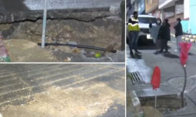 habitantes piden que reparen la vía