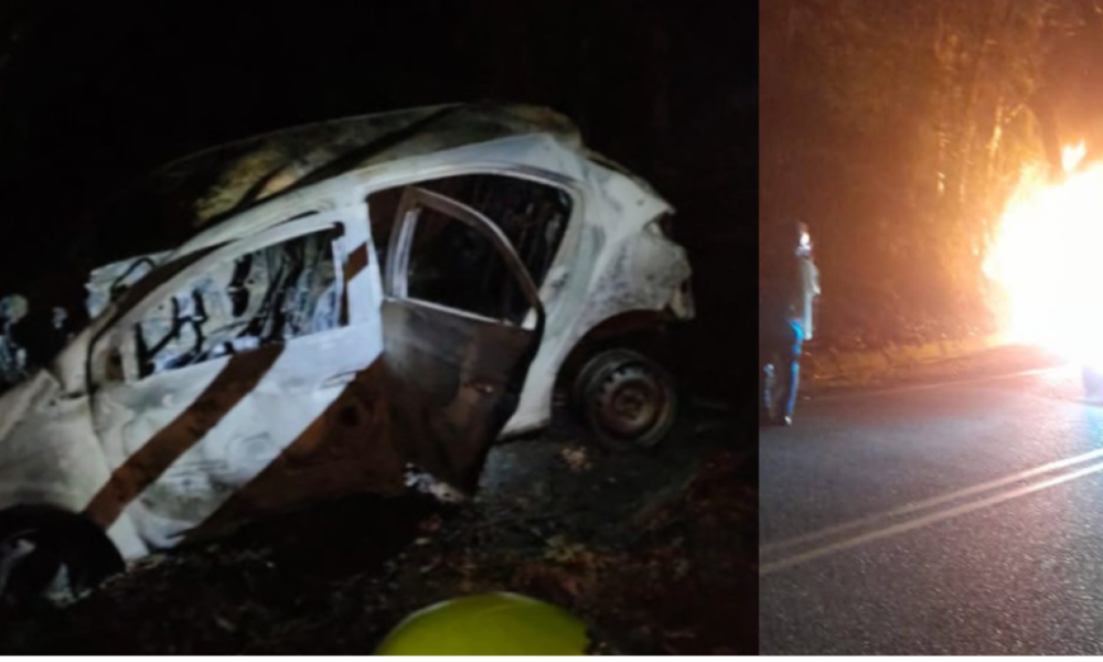 Aclaran Qé Pasó Conductor Desaparecido Tras accidental Y Quema de Carro en Vía de Fresno