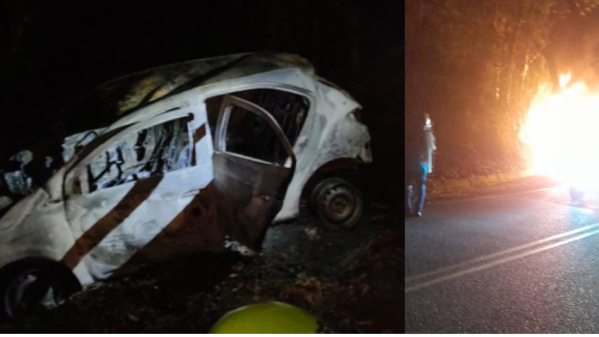 Aclaran Qé Pasó Conductor Desaparecido Tras accidental Y Quema de Carro en Vía de Fresno