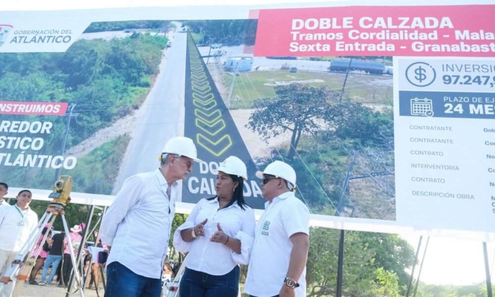 Obras del Corredor logísstico entre Malambo y Galapa