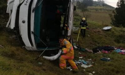 Tumba accidente en la vía ubaté