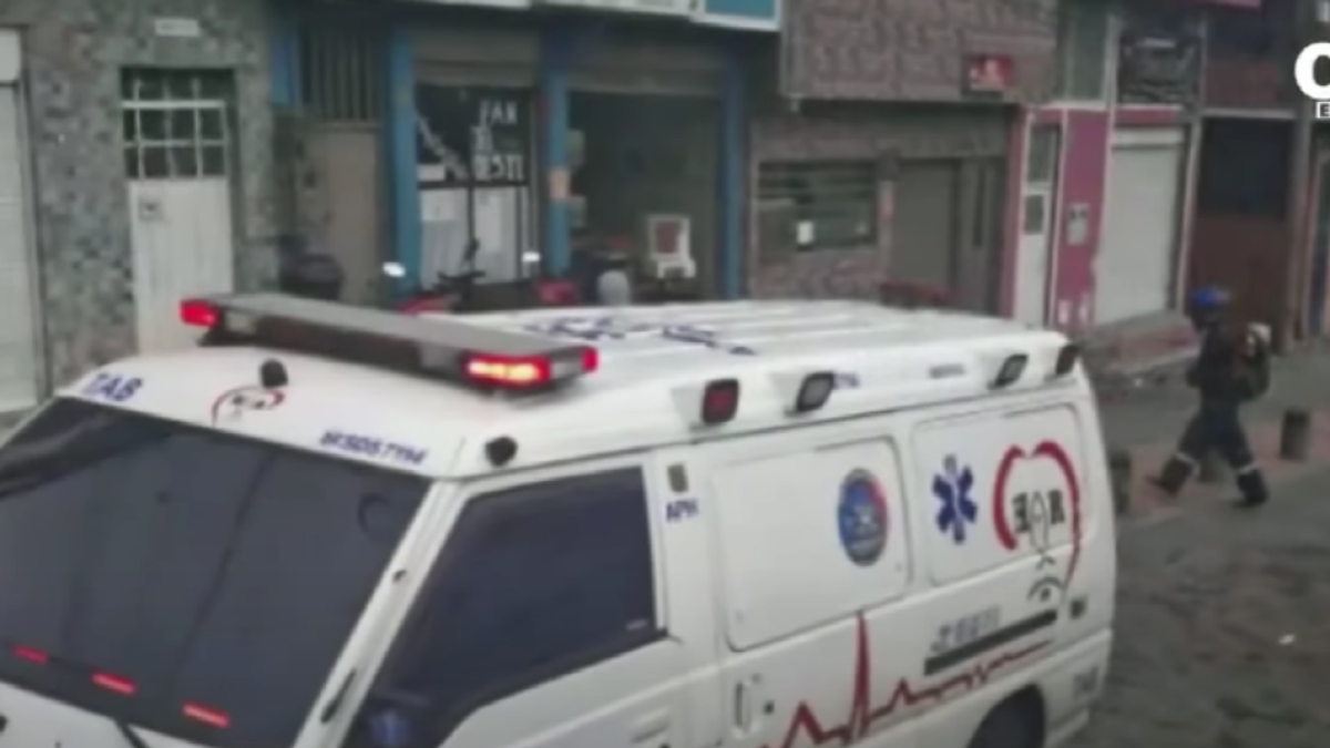 Está Hospitalizado y El responsable Huyó