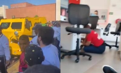 Hiro A Carro de Valores en Centro Comercial Buenavista