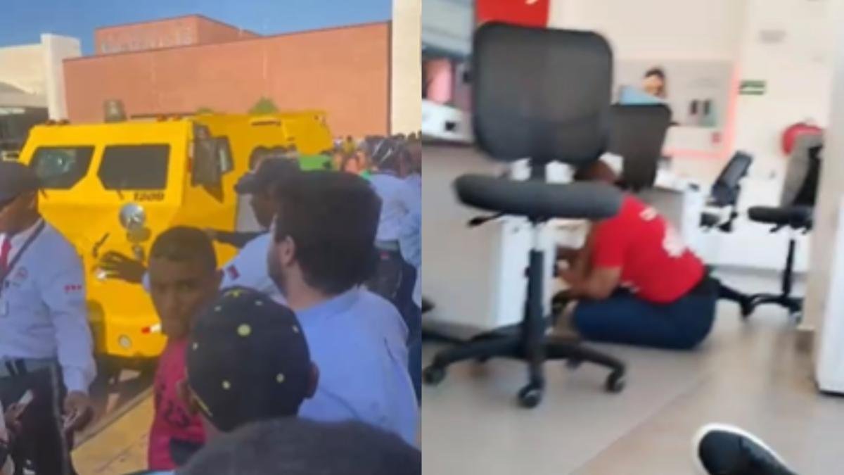 Hiro A Carro de Valores en Centro Comercial Buenavista