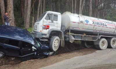 La Hipótesis de Aparatoso accidente en Carrera 7 de Bogotá; Carros Terminaron en Pérdida Total