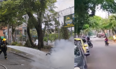 Ladrón Arrastró a Mujer en iBaBué, Se Cayó y Terminó con la Moto Quemada por la Comunidad