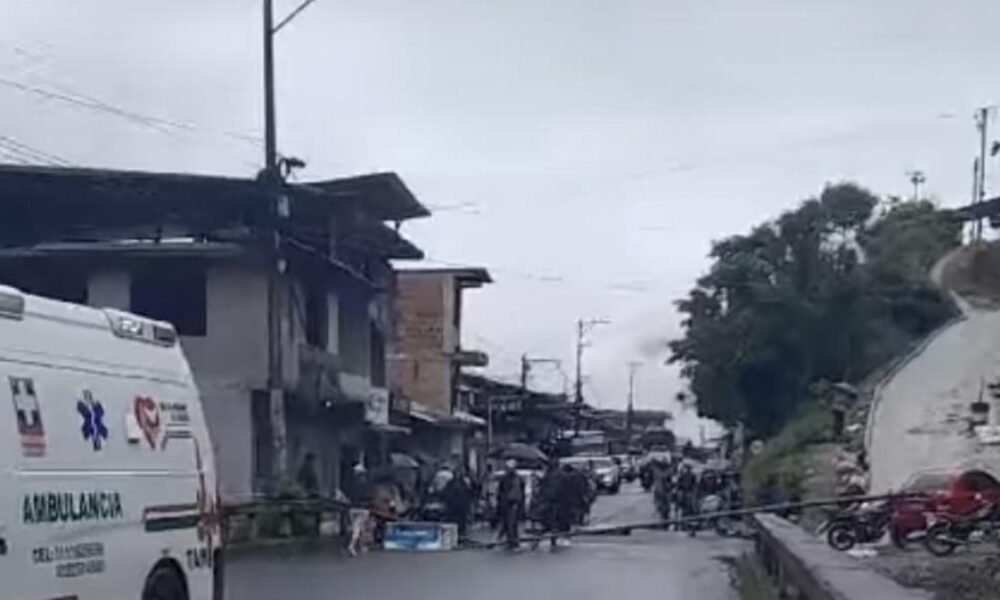 Protesta en la Vía al Mar de Nariño impide que habitantes de Tumaco Tengan Servicio de Energía