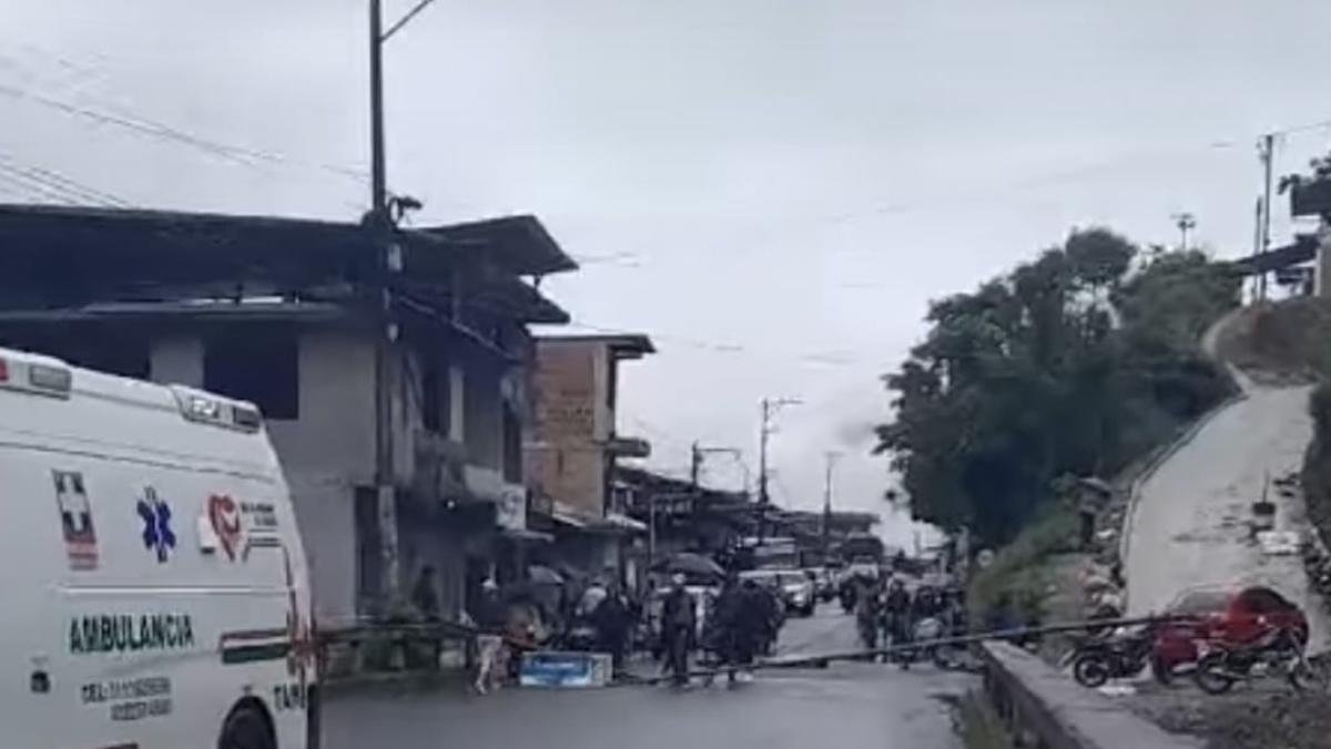 Protesta en la Vía al Mar de Nariño impide que habitantes de Tumaco Tengan Servicio de Energía